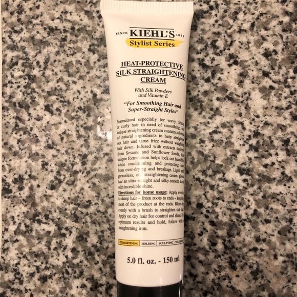 Image result for Kiehl’s Heat-Protective Silk Straightening Cream